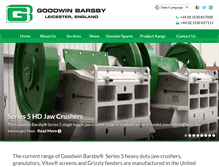 Tablet Screenshot of goodwinbarsby.com